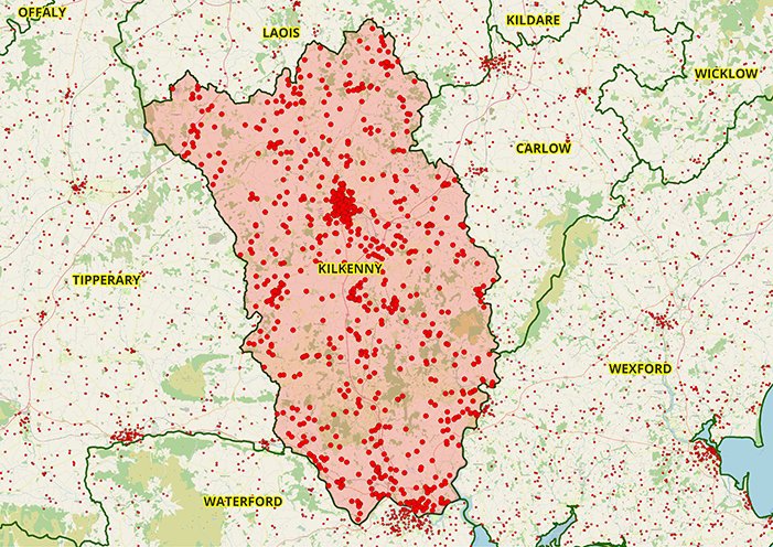 Kilkenny Planning application trends